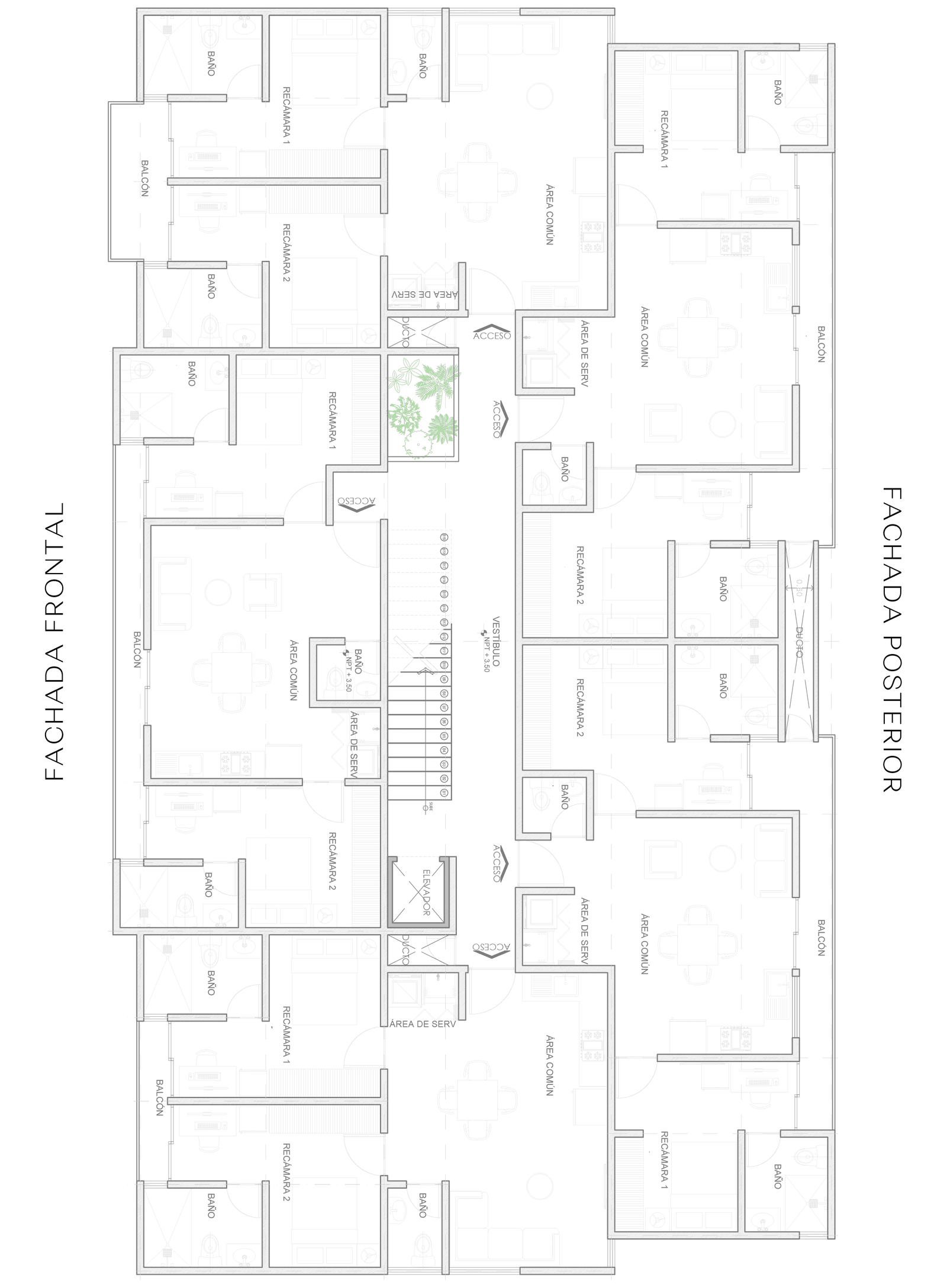 Planta 1 - Chula Tower